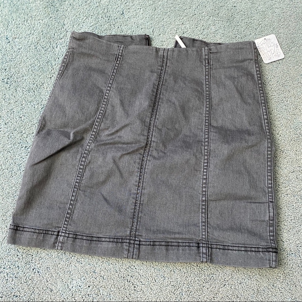 NWT Free People grey skirt